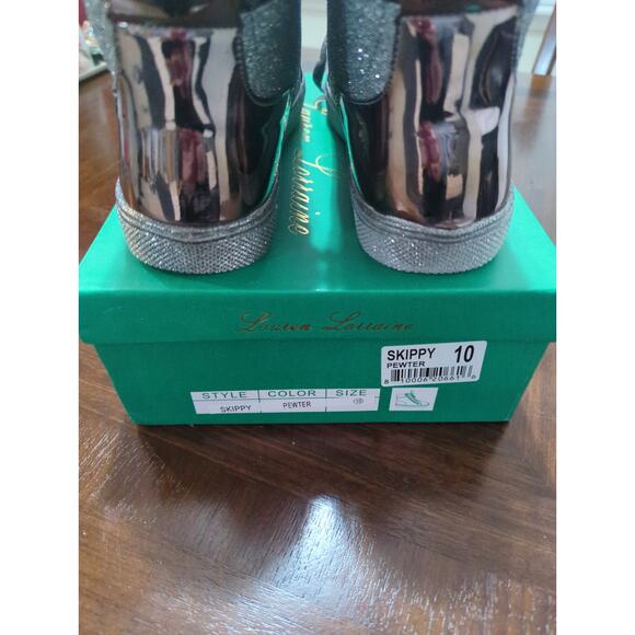 Lauren Lorraine Skippy (Pewter) Hightop Size 10 Shoe NIB - Picture 6 of 6